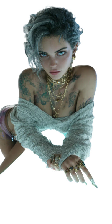 Futuristic Pool Elegance Vinyl Car Decal Sticker – Waterproof & UV-Resistant 