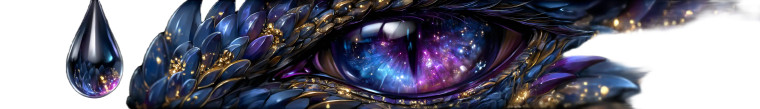Galaxy Raindrop Dragon Vinyl Car Decal Sticker – Waterproof & UV-Resistant 