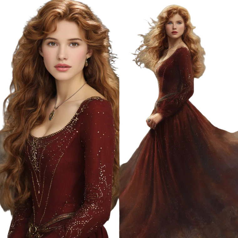 Disney Redhead Princess Vinyl Car Decal Sticker – Waterproof & UV-Resistant 