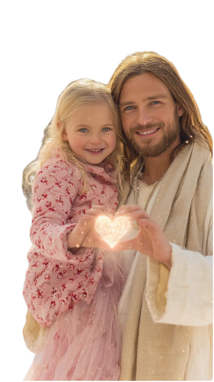 Jesus And Child V7 Vinyl Car Decal Sticker – Waterproof & UV-Resistant 