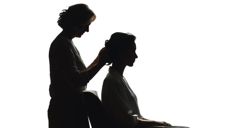 Bride'S Hair Styling Vinyl Car Decal Sticker – Waterproof & UV-Resistant 