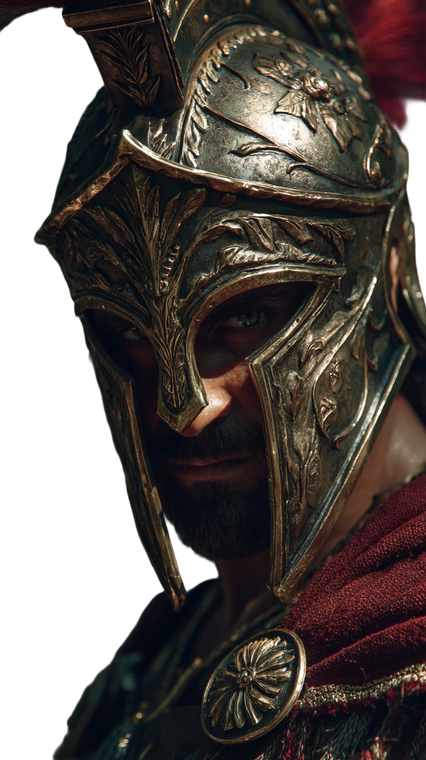 Spartan Warrior V233 Vinyl Car Decal Sticker – Waterproof & UV-Resistant 