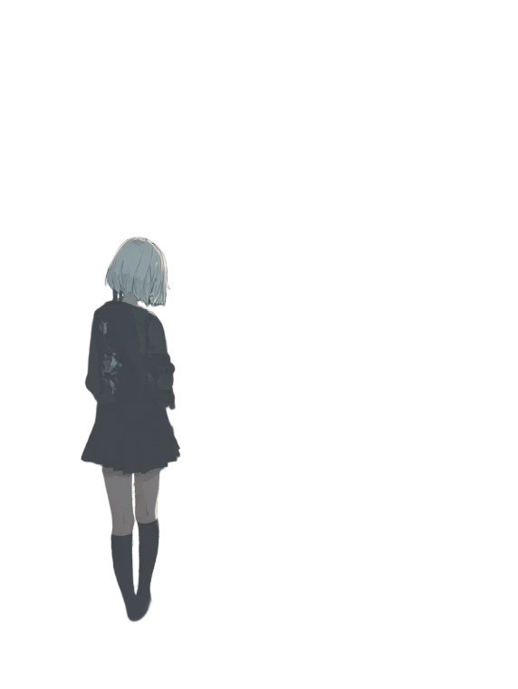 Anime Girl Dragon Vinyl Car Decal Sticker – Waterproof & UV-Resistant 