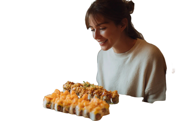 Happy Family Dining V4 Vinyl Car Decal Sticker – Waterproof & UV-Resistant 