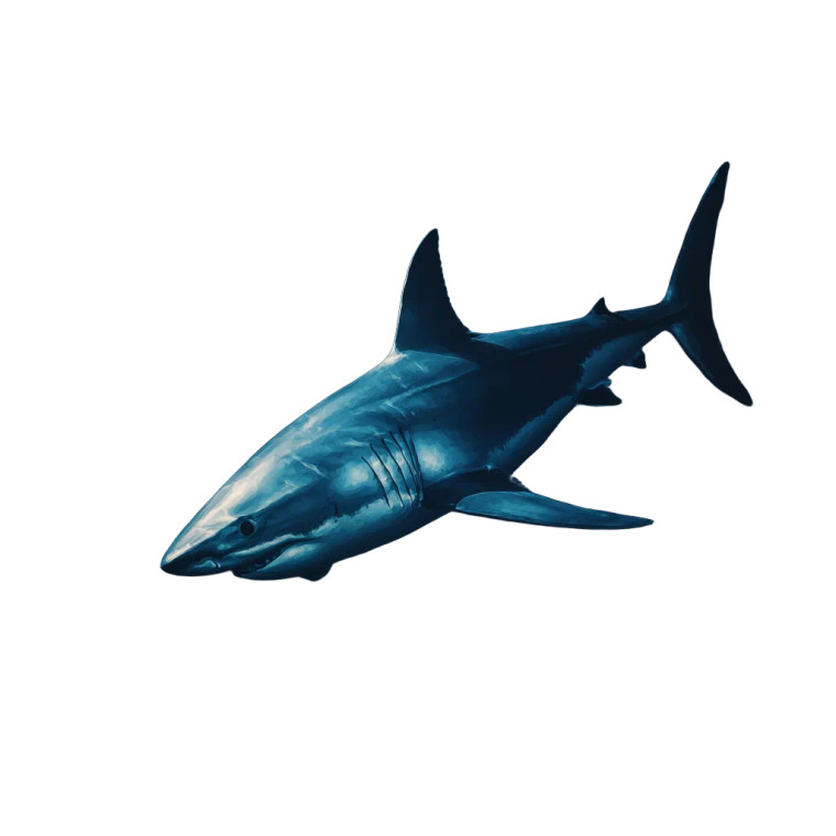 Deep Sea Hunter Vinyl Car Decal Sticker – Waterproof & UV-Resistant 