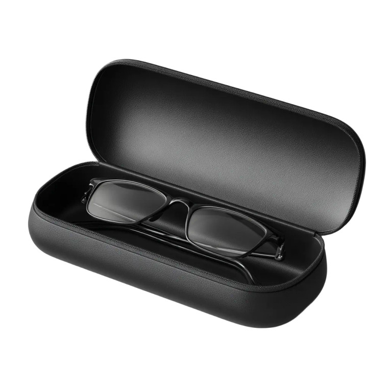 Modern Eyeglass Case Vinyl Car Decal Sticker – Waterproof & UV-Resistant 