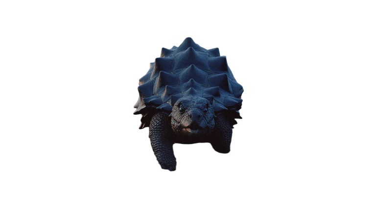 Ankylosaurus Running Vinyl Car Decal Sticker – Waterproof & UV-Resistant 