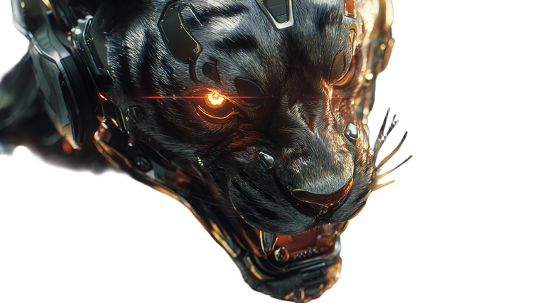 Cybernetic Tiger Soldier Vinyl Car Decal Sticker – Waterproof & UV-Resistant 