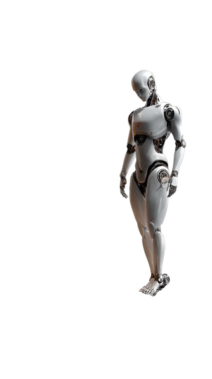 Futuristic Ai Assistant Vinyl Car Decal Sticker – Waterproof & UV-Resistant 