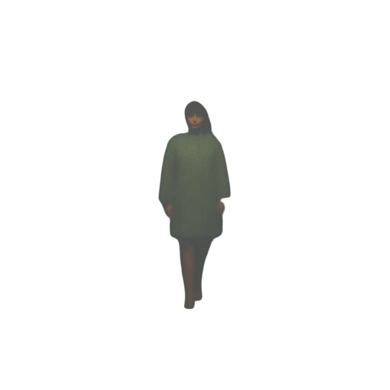 Contorted Hallway Figure Vinyl Car Decal Sticker – Waterproof & UV-Resistant 