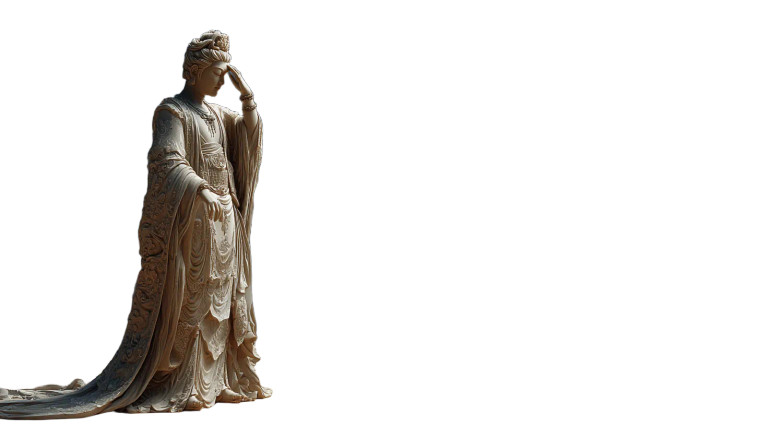 Wrathful Guanyin Vinyl Car Decal Sticker – Waterproof & UV-Resistant 