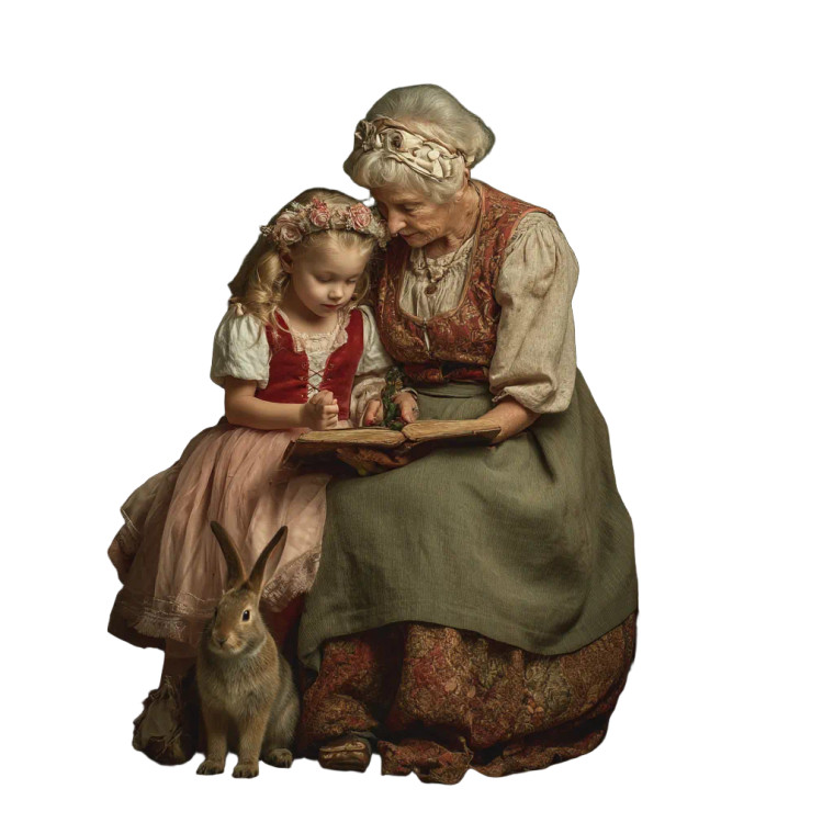 Kind Grandmother Fairy Vinyl Car Decal Sticker – Waterproof & UV-Resistant 