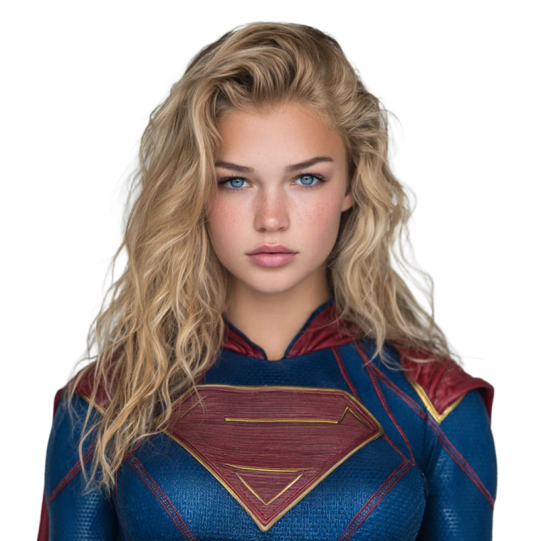 Supergirl Headshot Vinyl Car Decal Sticker – Waterproof & UV-Resistant 