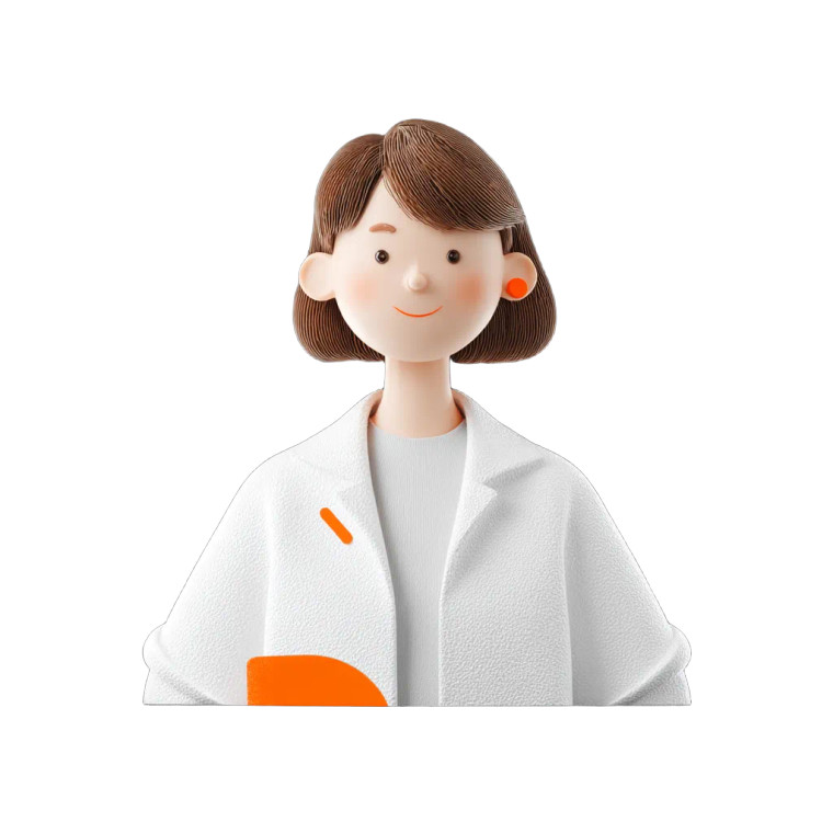 Smiling Professional Woman V6 Vinyl Car Decal Sticker – Waterproof & UV-Resistant 