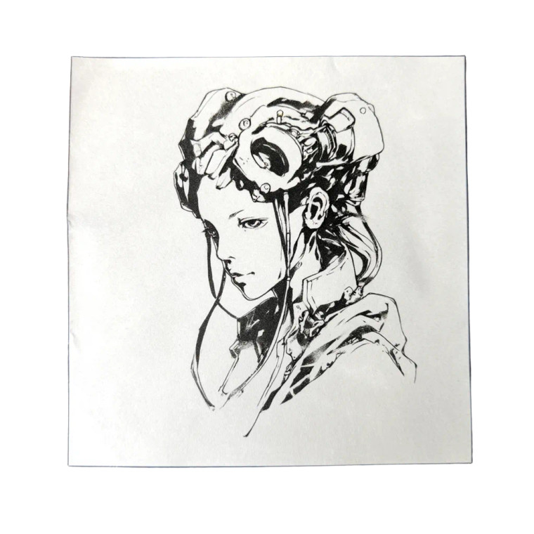 Ink Sketch Sticker Vinyl Car Decal Sticker – Waterproof & UV-Resistant 