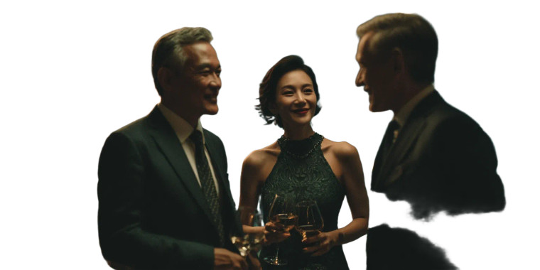 Surreal Bund Encounter Vinyl Car Decal Sticker – Waterproof & UV-Resistant 