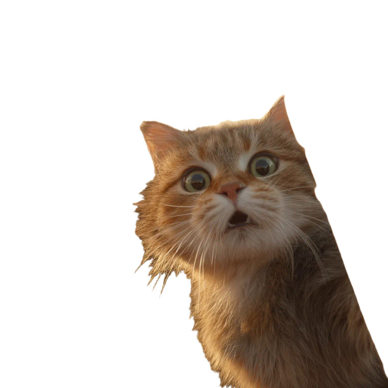 Golden Calico Selfie V3 Vinyl Car Decal Sticker – Waterproof & UV-Resistant 