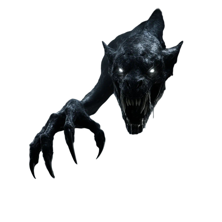 Leering Daemon Vinyl Car Decal Sticker – Waterproof & UV-Resistant 