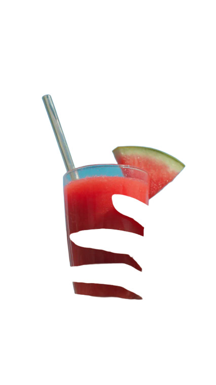 Hand With Juice Vinyl Car Decal Sticker – Waterproof & UV-Resistant 