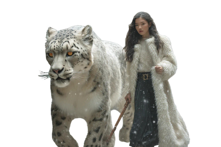 Snow Leopard Companion Vinyl Car Decal Sticker – Waterproof & UV-Resistant  Snow Leopard Companion Vinyl Car Decal Sticker – Waterproof & UV-Resistant