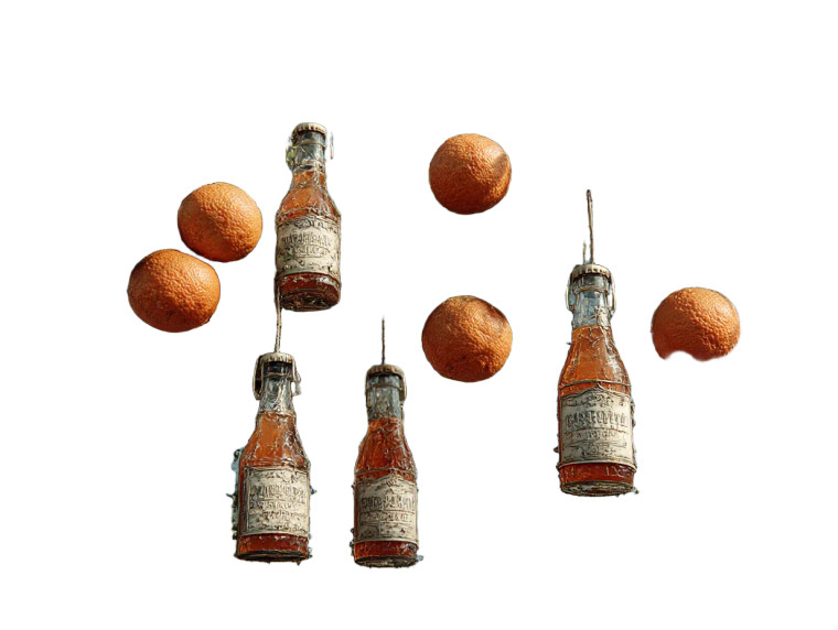 Juice Bottle Tree Vinyl Car Decal Sticker – Waterproof & UV-Resistant 