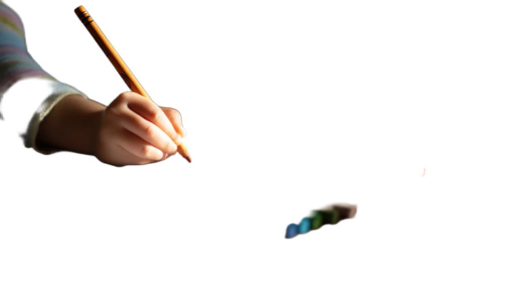 Child Drawing Menorah Vinyl Car Decal Sticker – Waterproof & UV-Resistant 