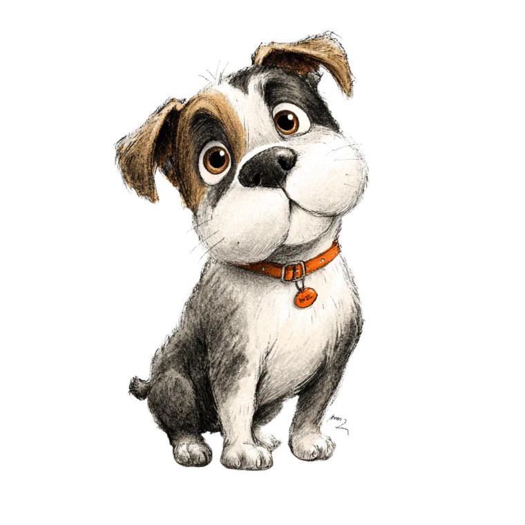 Rowdy The Bulldog Vinyl Car Decal Sticker – Waterproof & UV-Resistant 