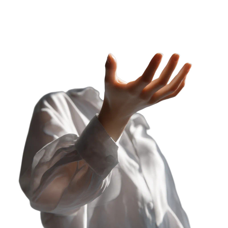 Magic Hand Vinyl Car Decal Sticker – Waterproof & UV-Resistant 