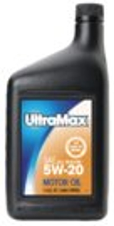 Valvoline Ultra Max Synthetic Oil | SAE 5W-20 | 1 Quart Bottle | Case Of 12