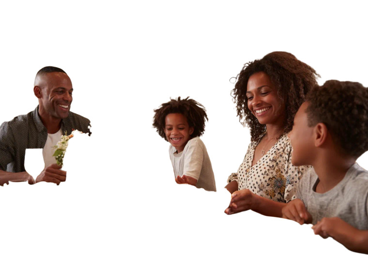 Family Dinner Joy V2 Vinyl Car Decal Sticker – Waterproof & UV-Resistant 