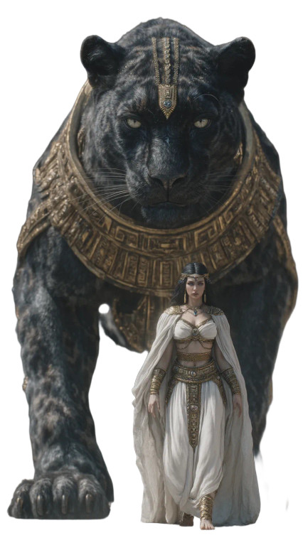 Guardian Spirit Portrait Vinyl Car Decal Sticker – Waterproof & UV-Resistant 