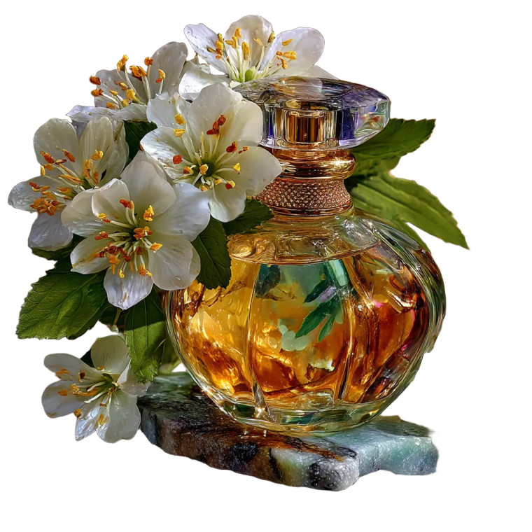 Luxury Perfume Bottle V8 Vinyl Car Decal Sticker – Waterproof & UV-Resistant 