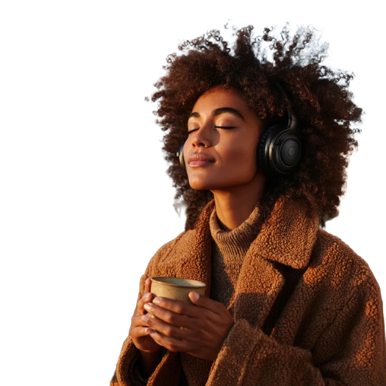 Serene Balcony Portrait Vinyl Car Decal Sticker – Waterproof & UV-Resistant 