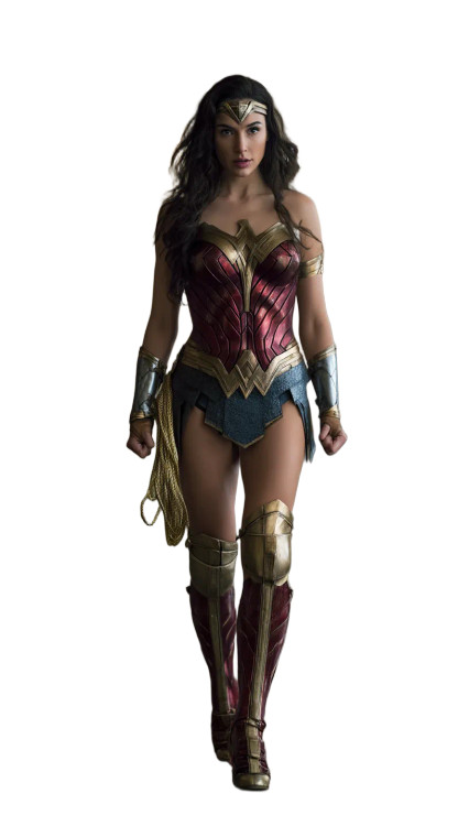 Defiant Wonder Woman Vinyl Car Decal Sticker – Waterproof & UV-Resistant 