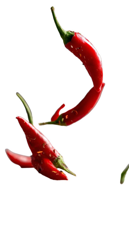 Flying Chili Pepper Vinyl Car Decal Sticker – Waterproof & UV-Resistant 