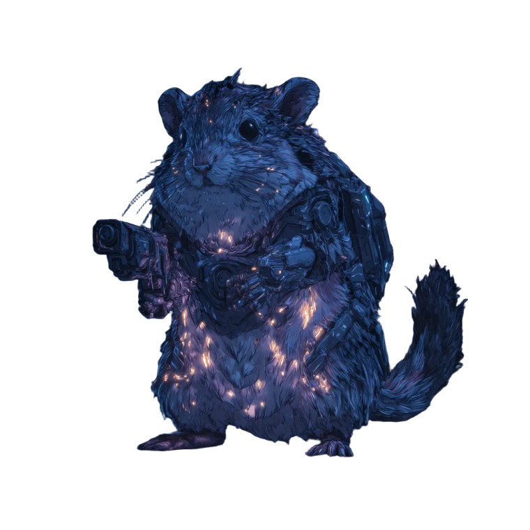 Ratatoret Space Outlaw Vinyl Car Decal Sticker – Waterproof & UV-Resistant 