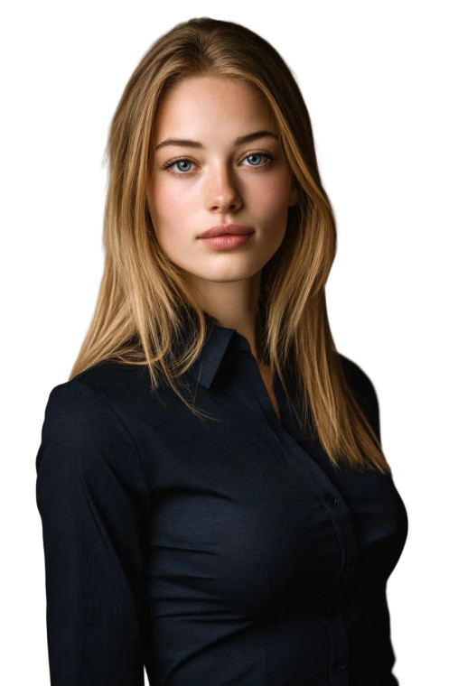 Russian Model Portrait V5 Vinyl Car Decal Sticker – Waterproof & UV-Resistant 