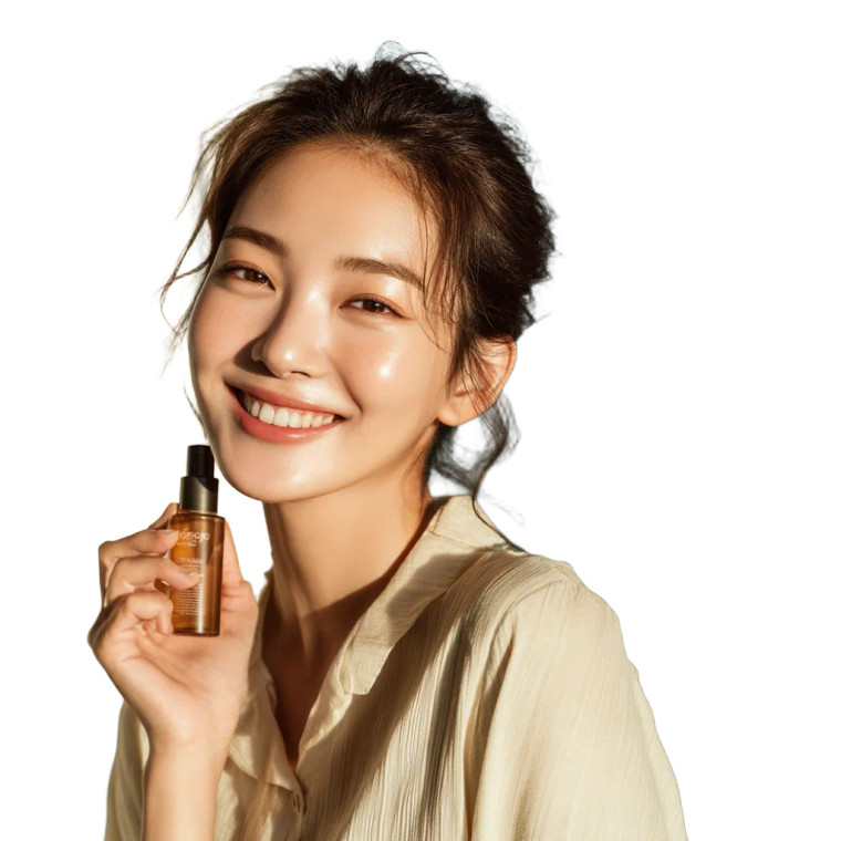 Radiant Korean Woman V2 Vinyl Car Decal Sticker – Waterproof & UV-Resistant 