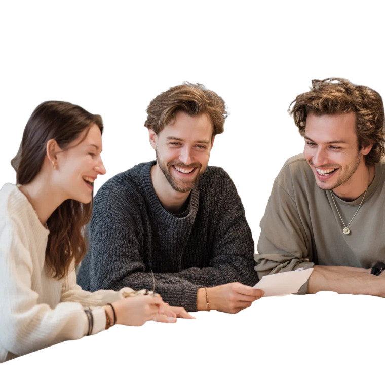 Friends Playing Game Vinyl Car Decal Sticker – Waterproof & UV-Resistant 