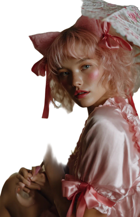 Anime Cat Girl V57 Vinyl Car Decal Sticker – Waterproof & UV-Resistant 