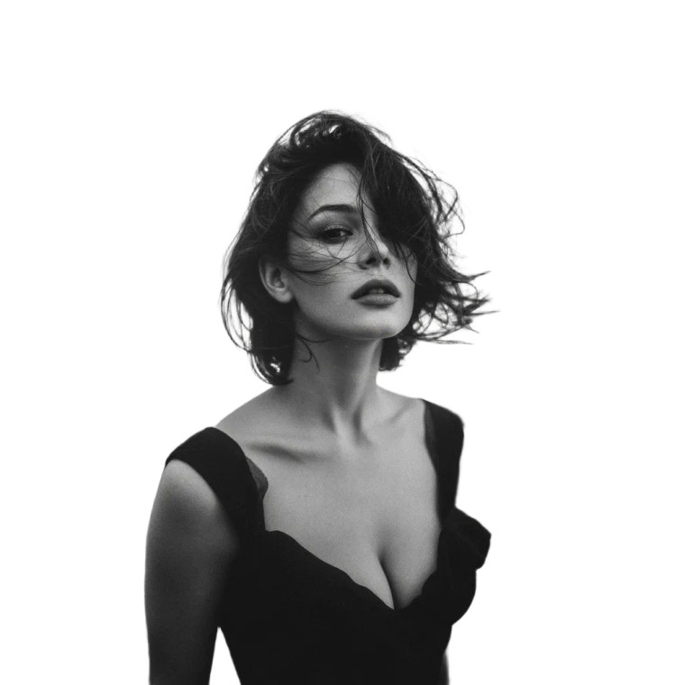 Glamorous Stormy Portrait Vinyl Car Decal Sticker – Waterproof & UV-Resistant 