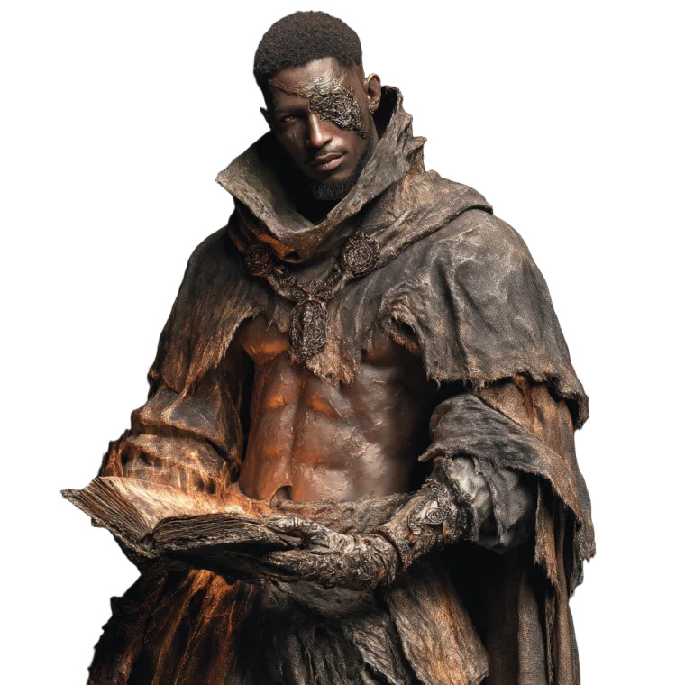 Ancient Angelic Scholar Vinyl Car Decal Sticker – Waterproof & UV-Resistant 