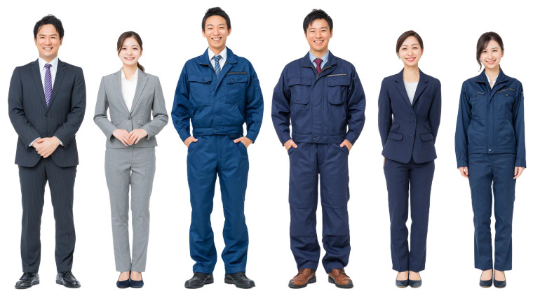 Japanese Professionals Portrait Vinyl Car Decal Sticker – Waterproof & UV-Resistant 
