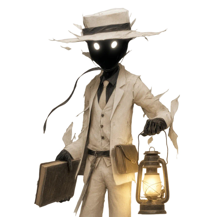 Mysterious Business Silhouette Vinyl Car Decal Sticker – Waterproof & UV-Resistant 