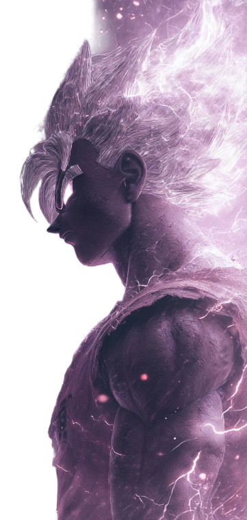 Gohan Beast V4 Vinyl Car Decal Sticker – Waterproof & UV-Resistant 