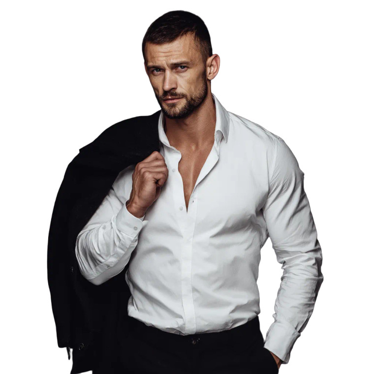 Handsome Muscular Man V4 Vinyl Car Decal Sticker – Waterproof & UV-Resistant 