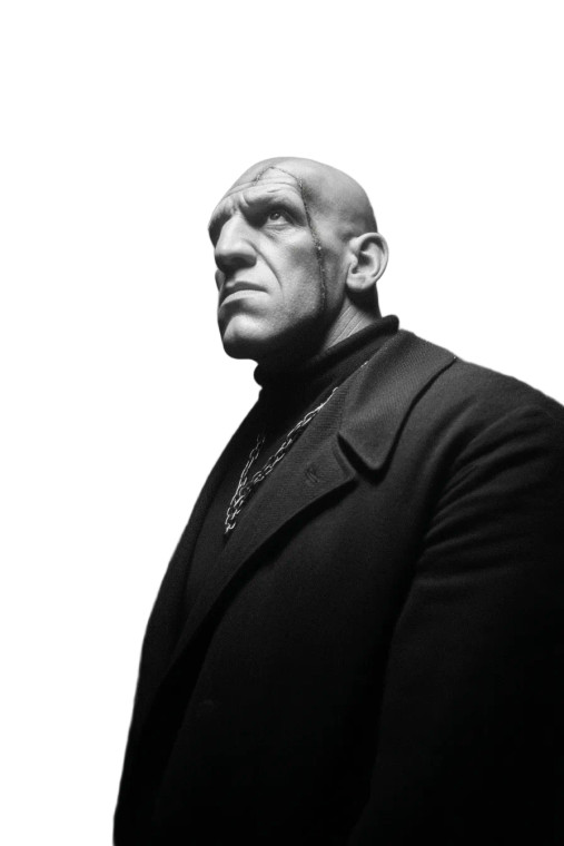 Imposing Gestapo Man Vinyl Car Decal Sticker – Waterproof & UV-Resistant 