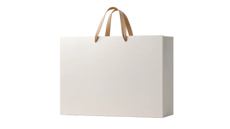 Minimalist Tote Box Vinyl Car Decal Sticker – Waterproof & UV-Resistant 