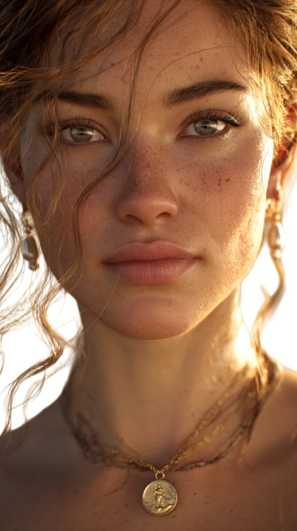 Sunset Beach Portrait Vinyl Car Decal Sticker – Waterproof & UV-Resistant 