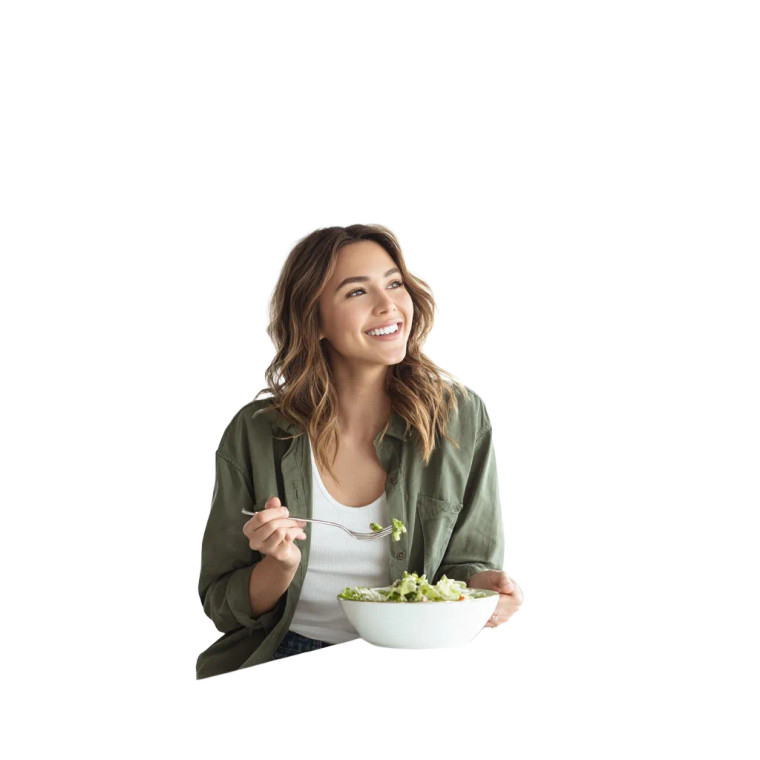 Happy Dining Woman V2 Vinyl Car Decal Sticker – Waterproof & UV-Resistant 